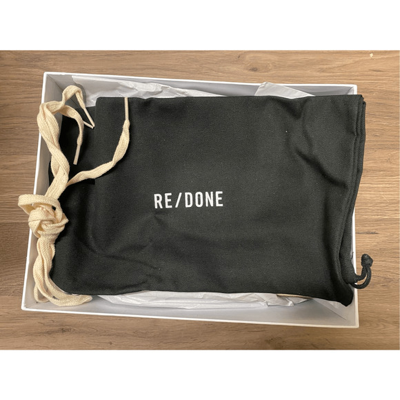 RE/DONE NIB 70s Low Top Skate in Leopard Calf Hair Size EU 38/US 8 - Picture 9 of 9